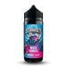 Mixed Berries 100ml shortfill e-liquid bottle by Seriously Slushy on a plain background