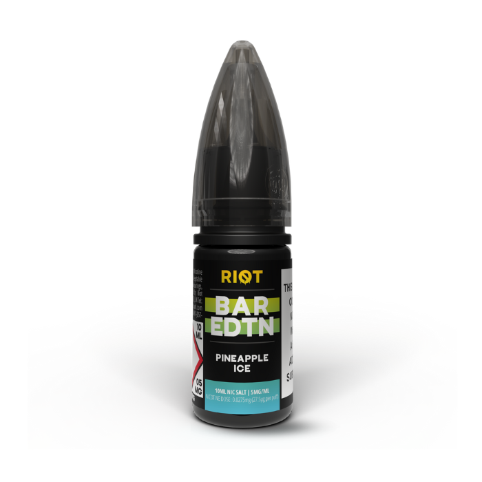 riot bar vape Pineapple Ice Nic Salt Eliquid by Riot Bar Edition
