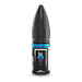 Pure Frozen Acai nic salt e-liquid 10ml bottle by Riot Salt Black Edition on a plain background