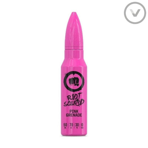 Riot Squad - Pink Grenade 50ml Short Fill Vape juice - Vape Direct