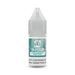 V4 Vapour - Strawberry Menthol 10ml E-Liquid comes in a small plastic bottle with a gray cap and teal label, featuring a refreshing menthol and strawberry blend for a cool, fruity vaping experience. Available at Vape Direct In Milton Keynes