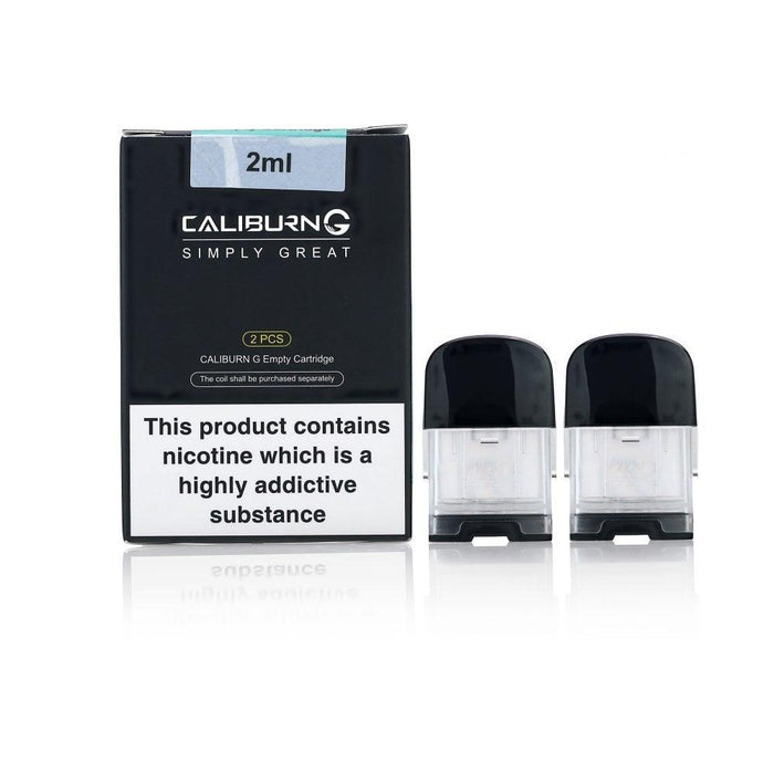 Caliburn G2 Empty Pods (2 Pack) | Vape Direct Caliburn G2 Empty Pods (2 Pack) | Vape Direct