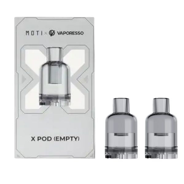 Moti X 4ml Pods (2 Pack) Vaporesso | Vape Direct Moti X 4ml Pods (2 Pack) Vaporesso | Vape Direct