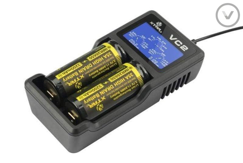 XTAR VC2 - 2 bay charger - Vape Direct